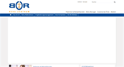 Desktop Screenshot of bor-reha.de