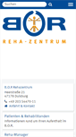 Mobile Screenshot of bor-reha.de